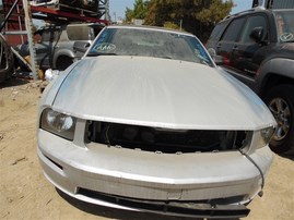 2005 FORD MUSTANG GT SILVER CONVERTIBLE 4.6L AT #F21125